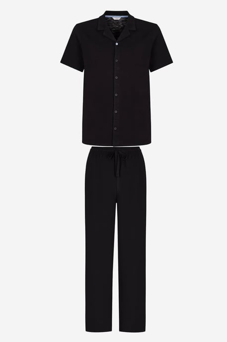 Penti Conjunto de pijama City para hombre con camisa de manga corta y pantalón - Image 4