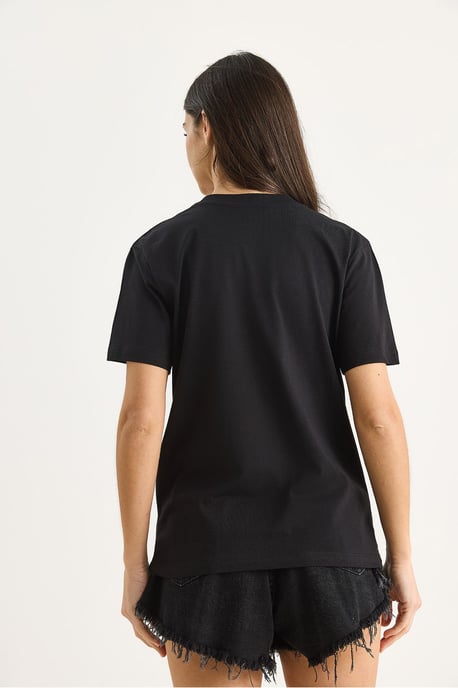 Camiseta de algodón peinado con cuello de pico Comfort Fit - Image 6