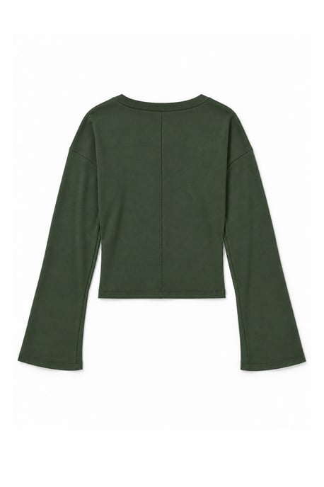 Busem Camiseta de algodón y elastano para mujer - Image 4