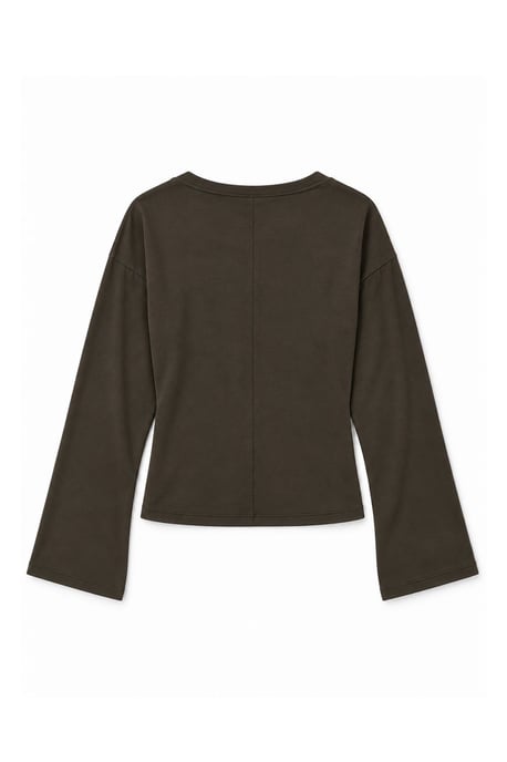 Busem Camiseta de algodón y elastano para mujer - Image 4