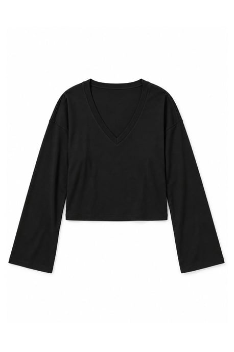 Busem Camiseta de algodón y elastano para mujer - Image 5