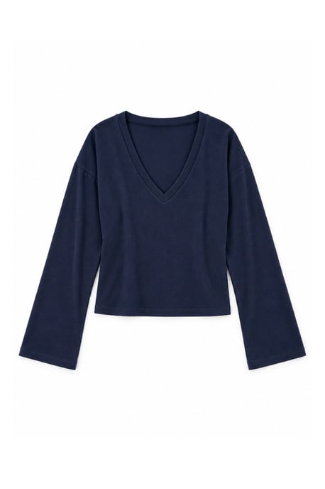 Busem Camiseta de algodón y elastano para mujer - Image 4