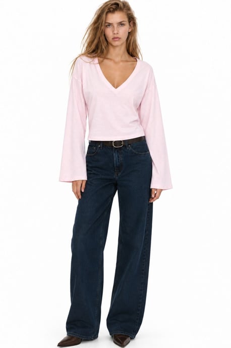 Busem Camiseta de mujer de algodón y elastano - Image 3