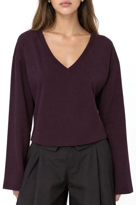 Camiseta de mujer de algodón y elastano - Image 3
