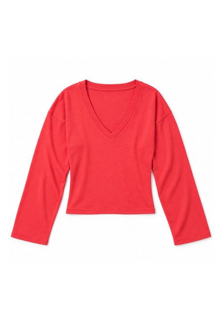 Busem Camiseta de algodón y elastano para mujer - Image 4