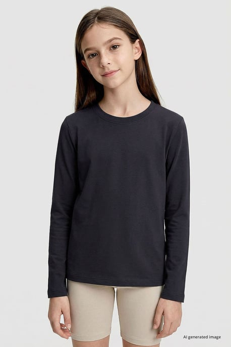 Tommy Life Camiseta infantil de manga larga y cuello redondo - Image 4