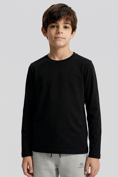 Camiseta infantil de manga larga con cuello redondo - Image 4