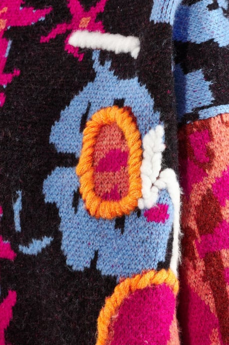 Jersey de punto jacquard oversize - Image 2