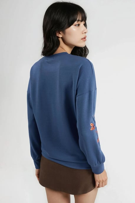 Lady Berşan Sudadera de mujer con cuello redondo - Image 3