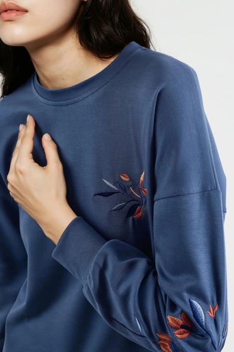 Lady Berşan Sudadera de mujer con cuello redondo - Image 6