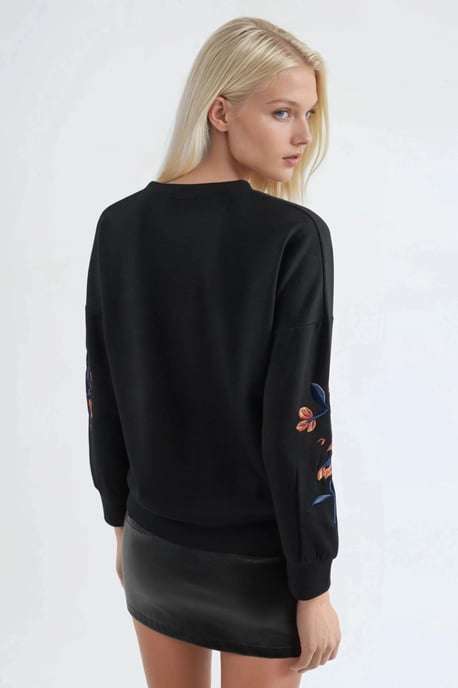 Lady Berşan Sudadera de mujer con cuello redondo - Image 5