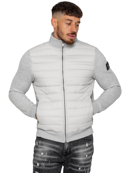 Enzo Milano | Chaqueta híbrida acolchada para hombre - Image 1