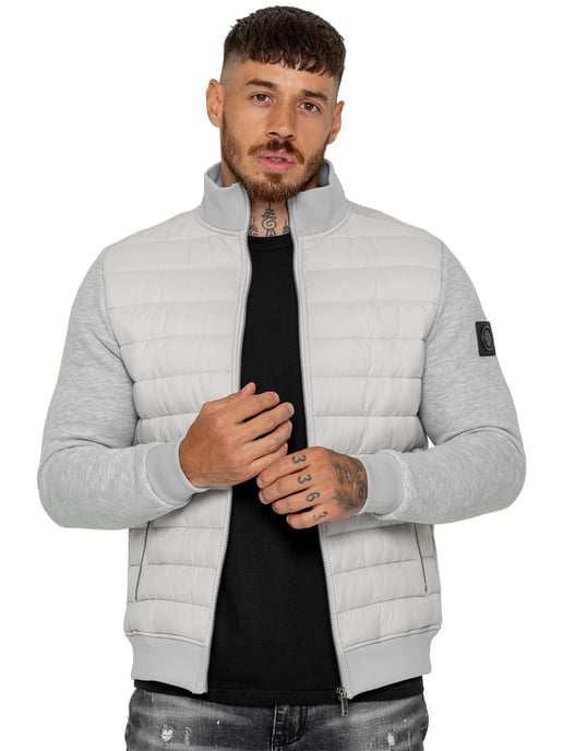 Enzo Milano | Chaqueta híbrida acolchada para hombre - Image 2