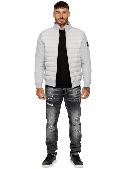 Enzo Milano | Chaqueta híbrida acolchada para hombre - Image 4