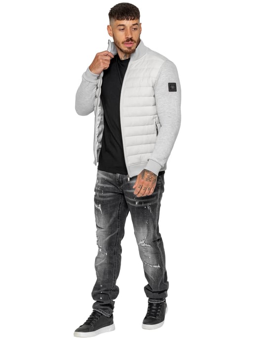 Enzo Milano | Chaqueta híbrida acolchada para hombre - Image 5