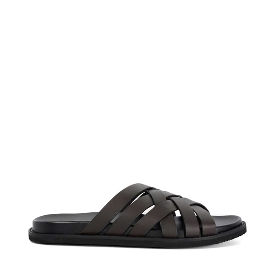 Dune Sandalias de piel trenzada sin cierres para hombre Iddris - Image 2