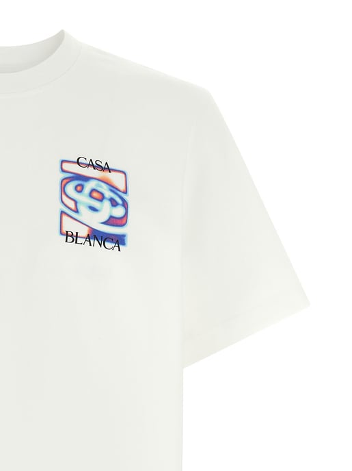 Casablanca Camiseta blanca de algodón orgánico - Image 3
