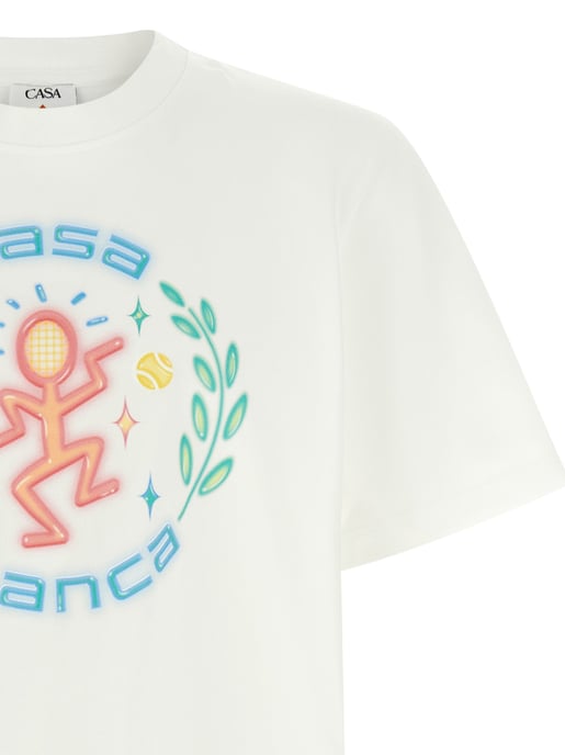 Casablanca Camiseta blanca de algodón orgánico - Image 3