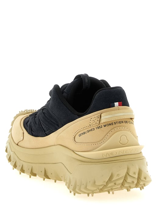 Moncler Zapatillas deportivas de piel azules - Image 3