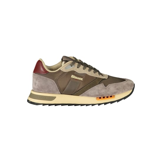 Blauer Zapatilla deportiva verde de poliuretano para hombre - Image 1