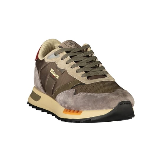 Blauer Zapatilla deportiva verde de poliuretano para hombre - Image 2