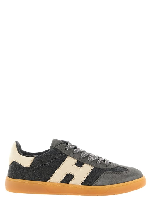 Hogan Zapatillas bajas grises de lana - Image 1