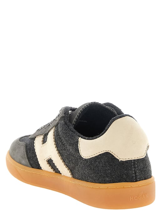 Hogan Zapatillas bajas grises de lana - Image 3