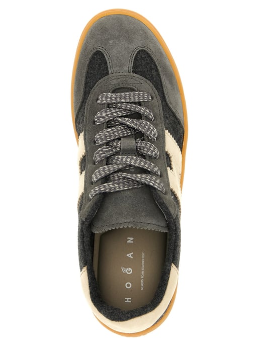 Hogan Zapatillas bajas grises de lana - Image 4