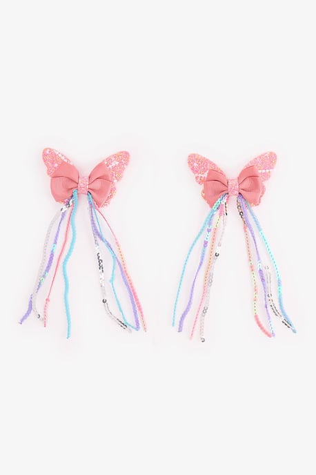 Penti Pinza de pelo de mariposa para niñas - Image 1
