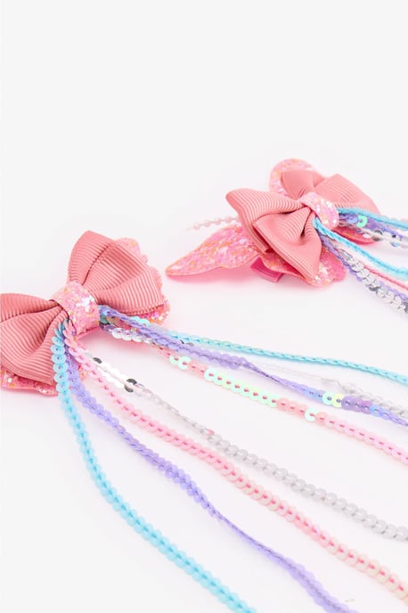 Penti Pinza de pelo de mariposa para niñas - Image 2