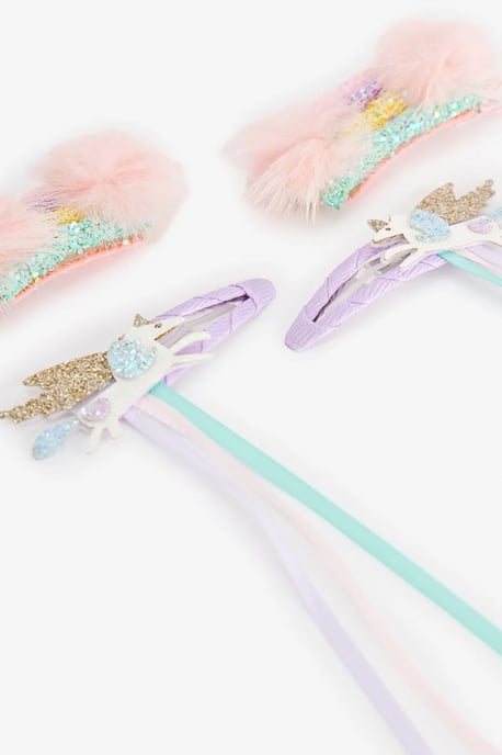 Penti Set de pinzas para el pelo de niña con arcoíris - Image 6