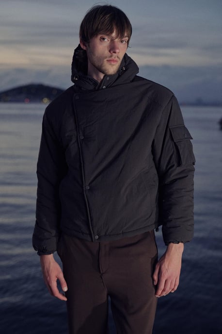 Giesto Abrigo acolchado de plumón para hombre - Image 5
