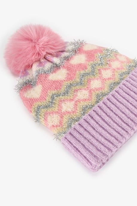 Penti Gorro de rayas Isabella para niñas - Image 2