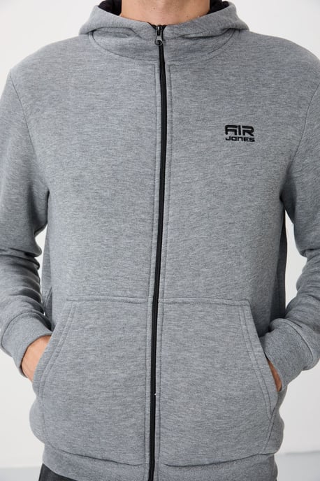 Tommy Life Sudadera de hombre con capucha y cremallera - Image 4