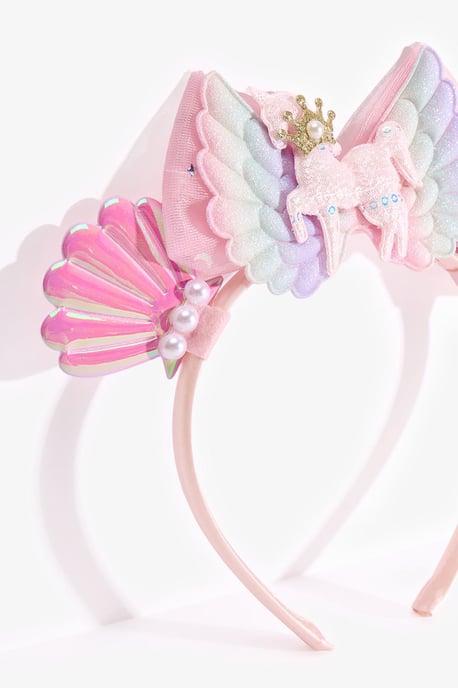 Penti Diadema de concha para niñas - Image 2