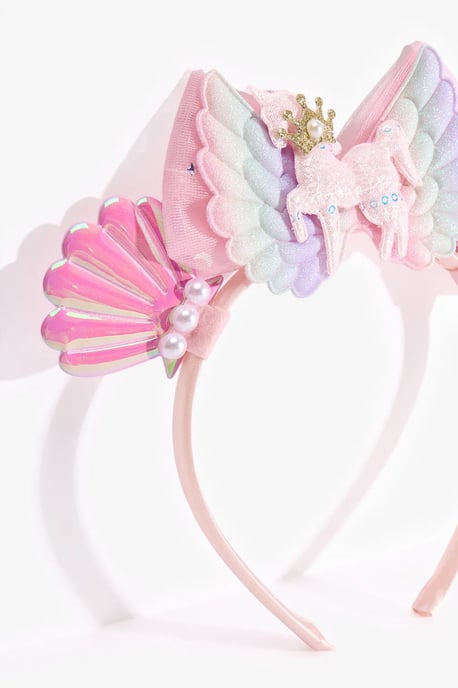 Penti Diadema de concha para niñas - Image 4
