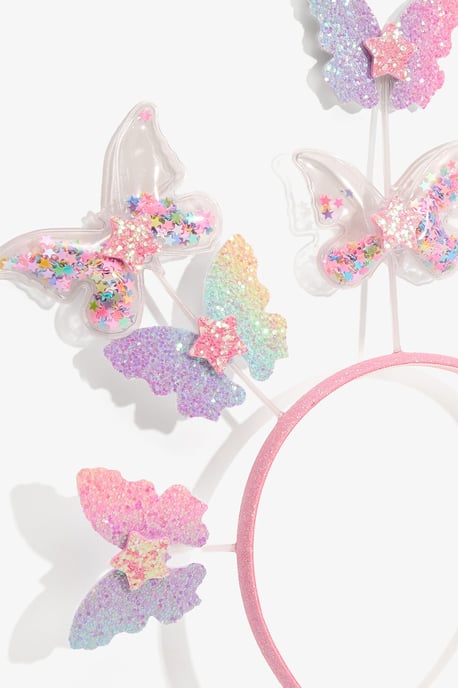 Penti diadema de mariposa para niña - Image 6