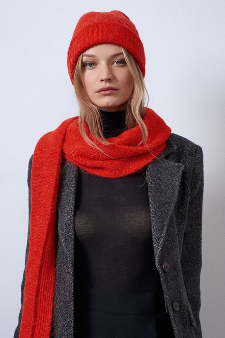 Dilvin Set de gorro, bufanda y guantes para mujer - Image 2