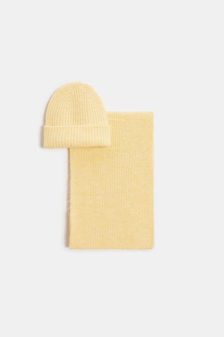 Dilvin Set de gorro, bufanda y guantes para mujer - Image 1