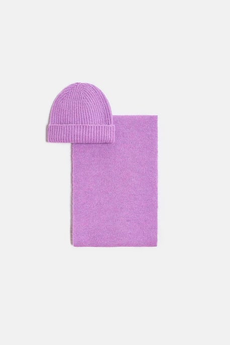 Set de gorro, bufanda y guantes para mujer - Image 1
