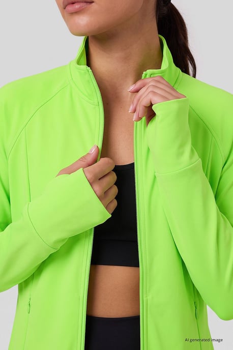 Sudadera de mujer con cuello de cremallera Tommy Life - Image 4