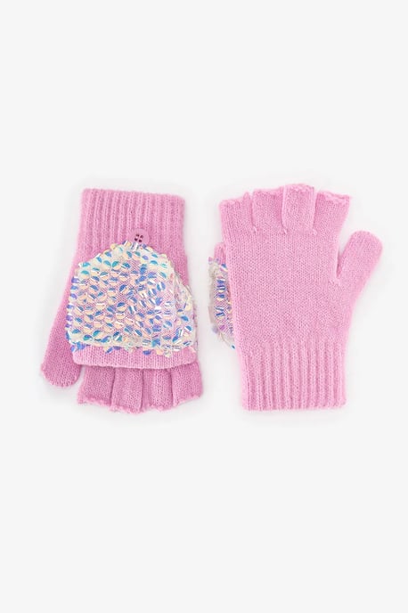 Penti Guantes de niña con lentejuelas - Image 3