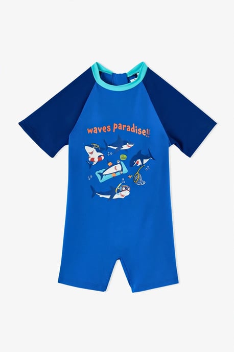 Penti Bañador tipo slip para niño con estampado de tiburón Circus - Image 3