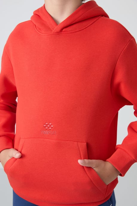 Tommy Life Sudadera juvenil con capucha y bolsillo - Image 2