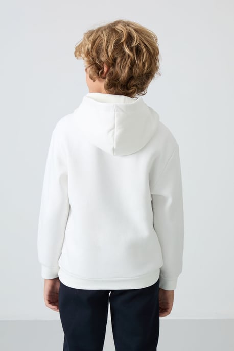Sudadera juvenil con capucha y bolsillo - Image 5