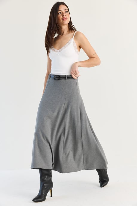 Bianco Lucci Falda midi de mujer - Image 4