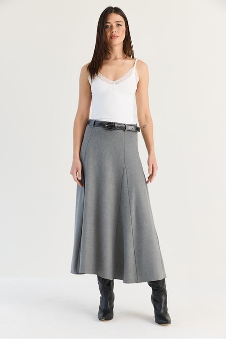 Bianco Lucci Falda midi de mujer - Image 5