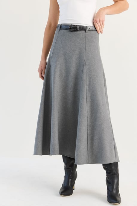 Bianco Lucci Falda midi de mujer - Image 6