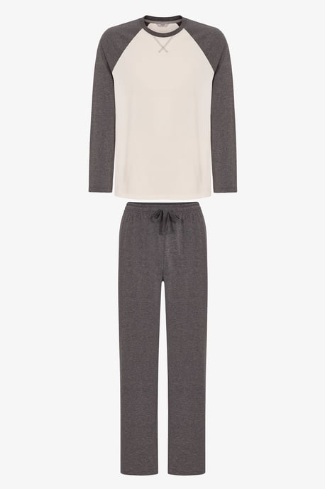Penti Contour Ease conjunto de pijama de hombre de manga larga - Image 1