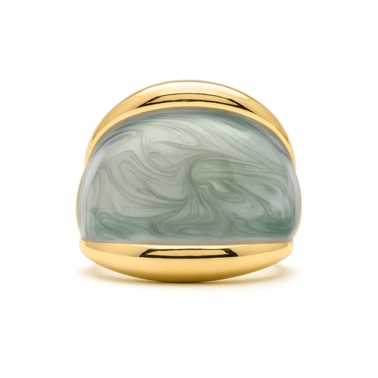 Anillo Luxenter de Lacado Verde acabado en oro amarillo 18k - Sul - Image 5